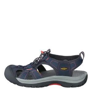 Venice H2 Midnight Navy/Hot Coral