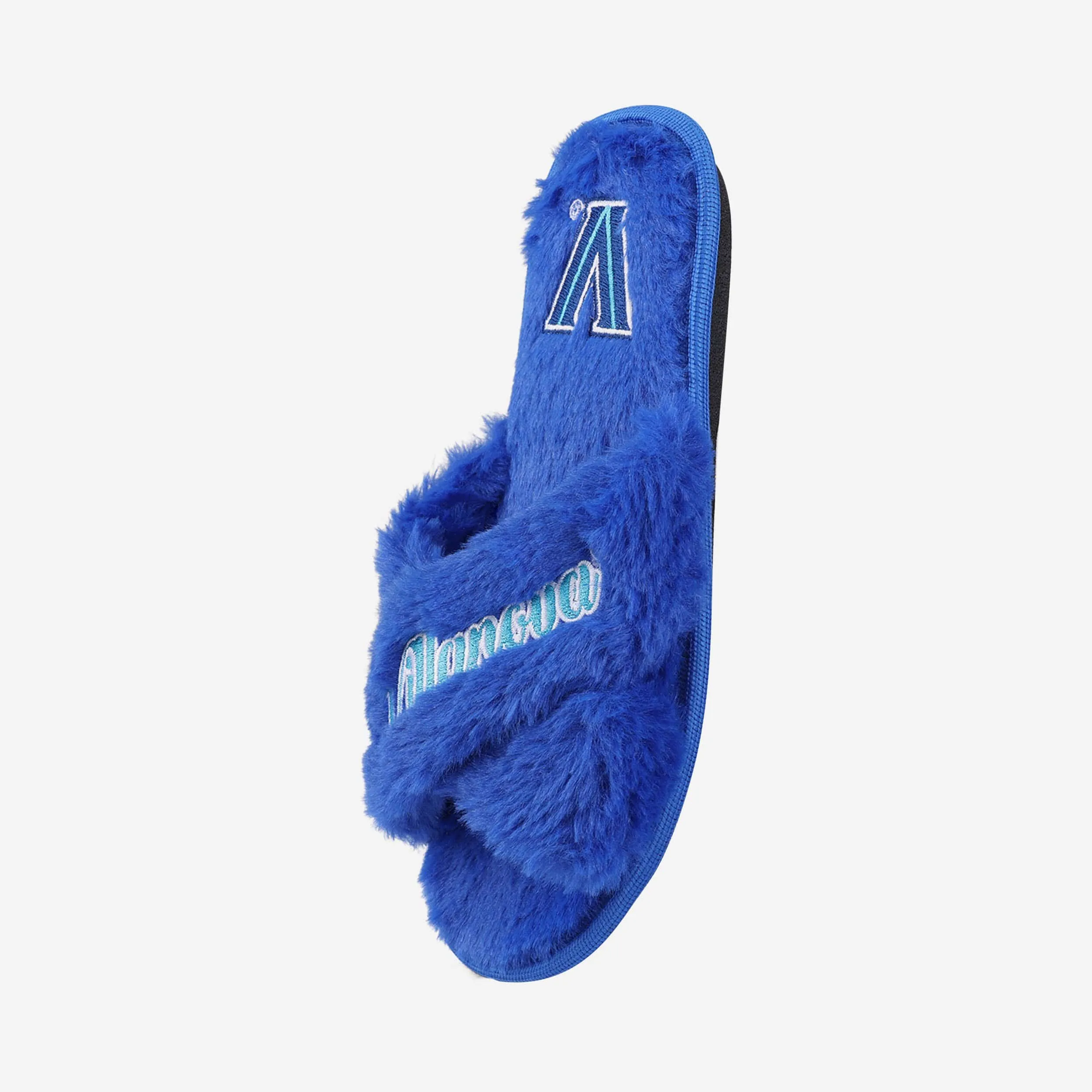 Villanova Wildcats Womens Script Wordmark Fur Cross Slide