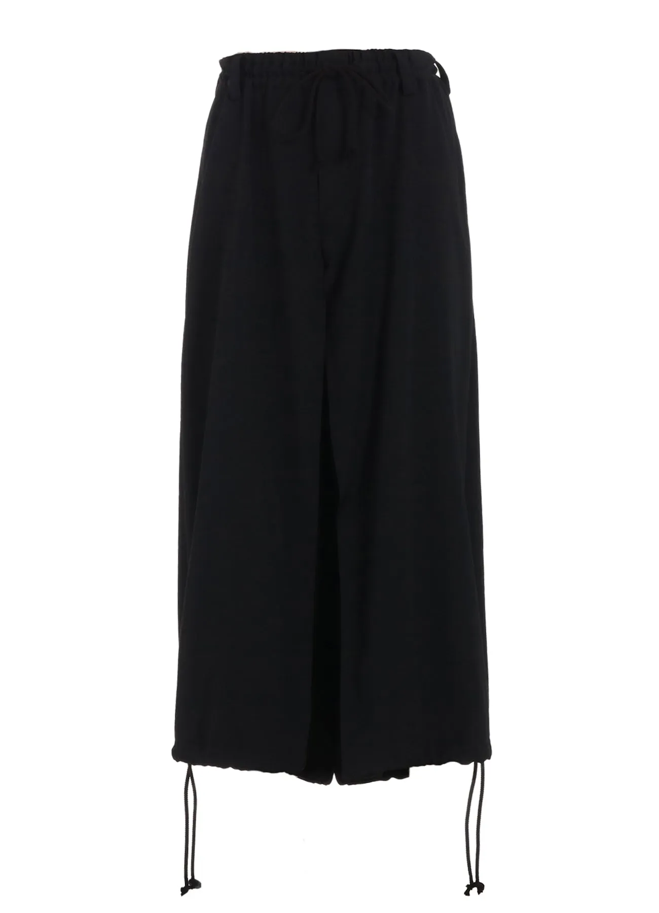 WASHER WOOL GABARDINE HAKAMA BALLOON PANTS