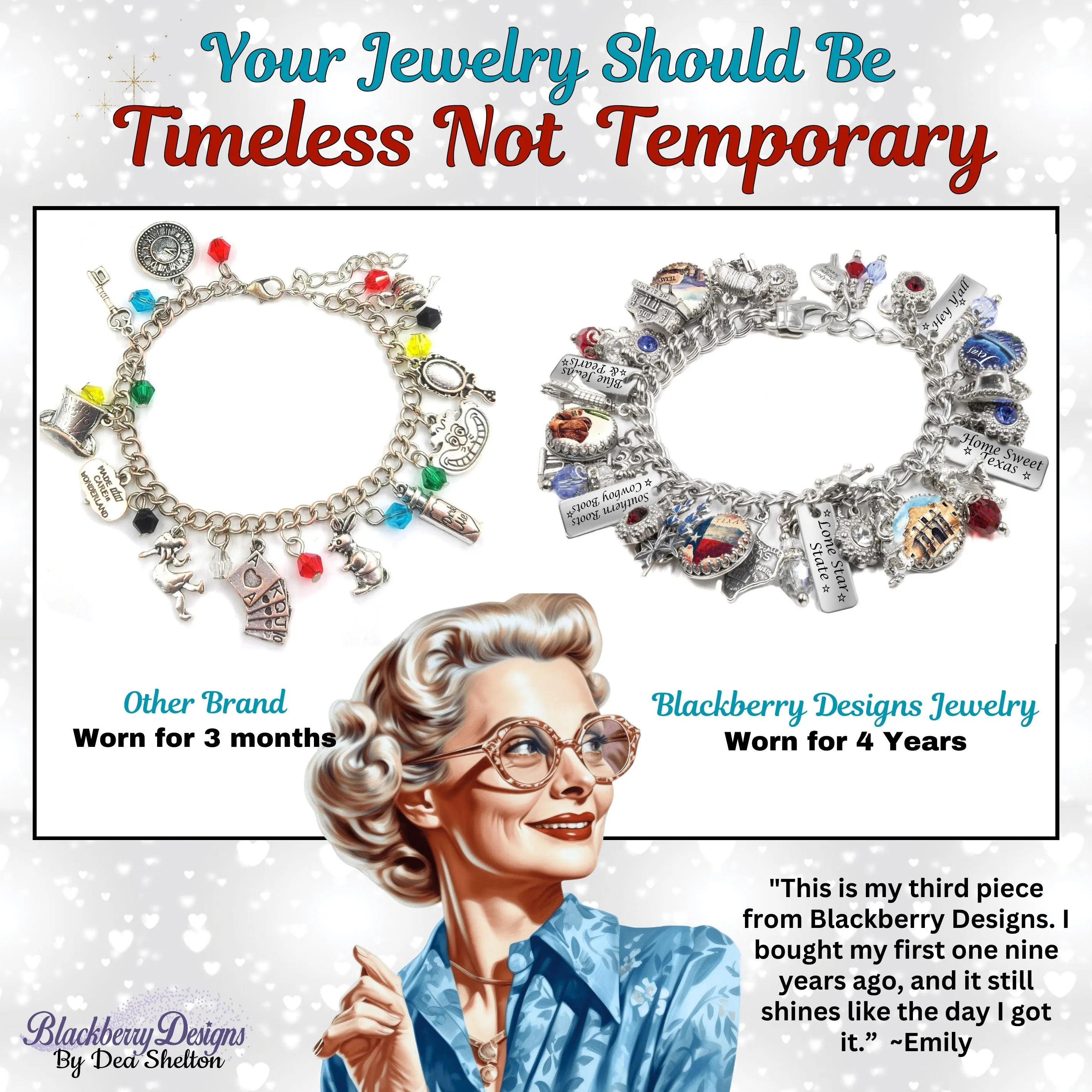 Wicked Broadway Play Charm Bracelet