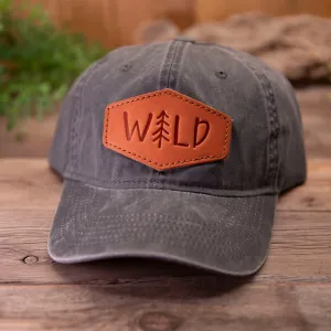 Wild Leather Patch Hat
