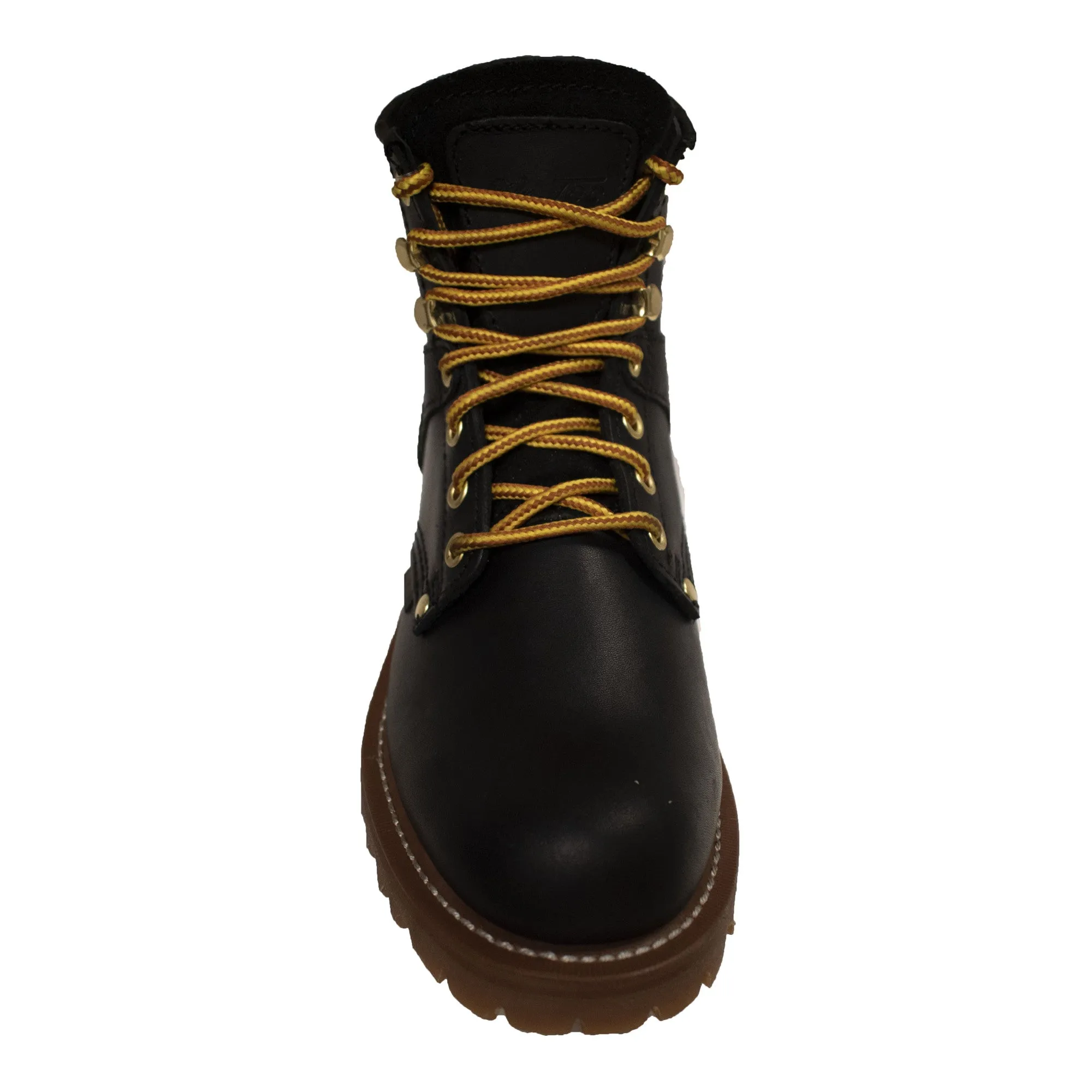 Women 6" Logger style, Black- 2439L