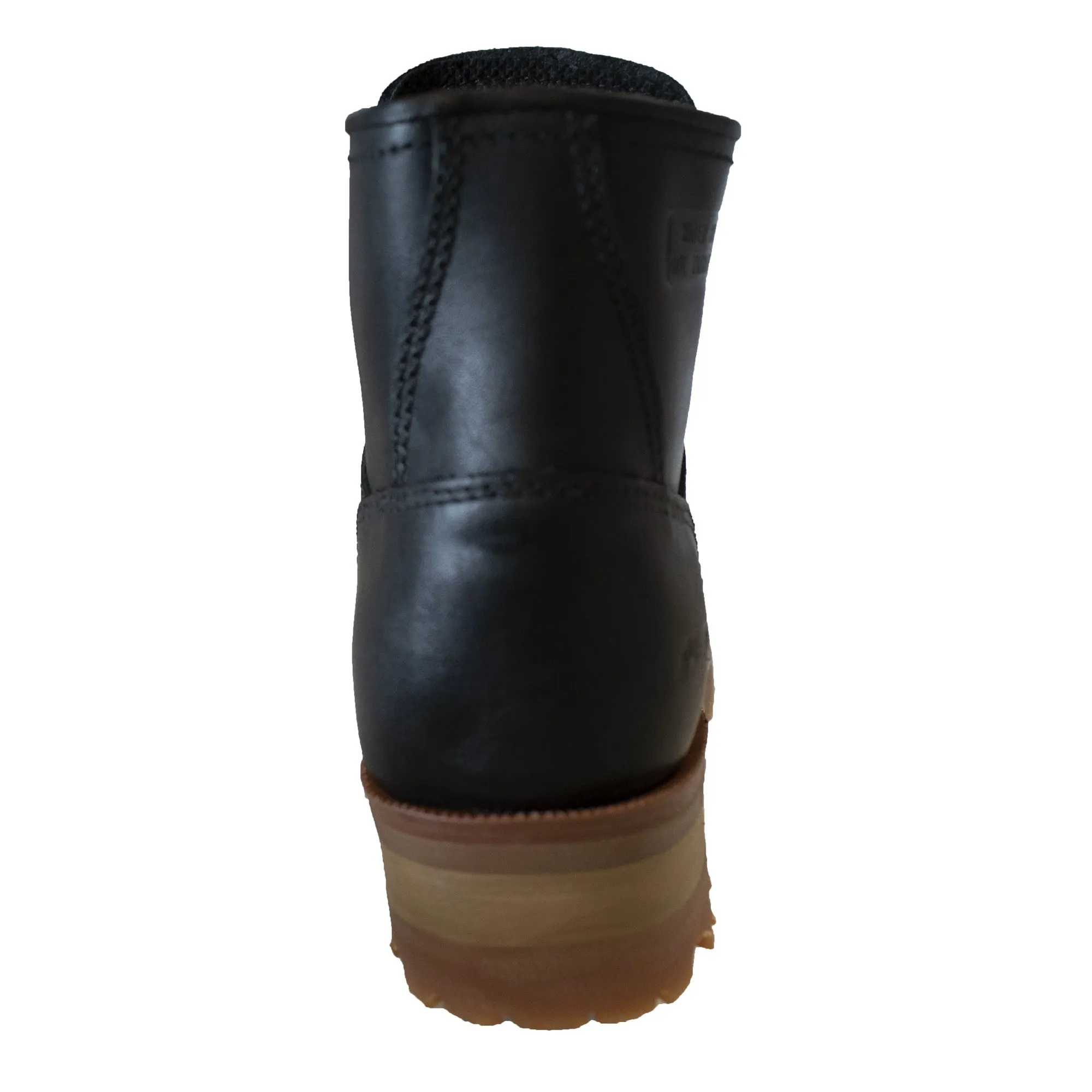 Women 6" Logger style, Black- 2439L