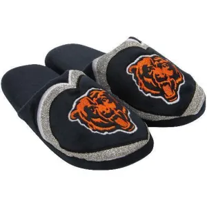 Women's Chicago Bears Love Glitter Slippers