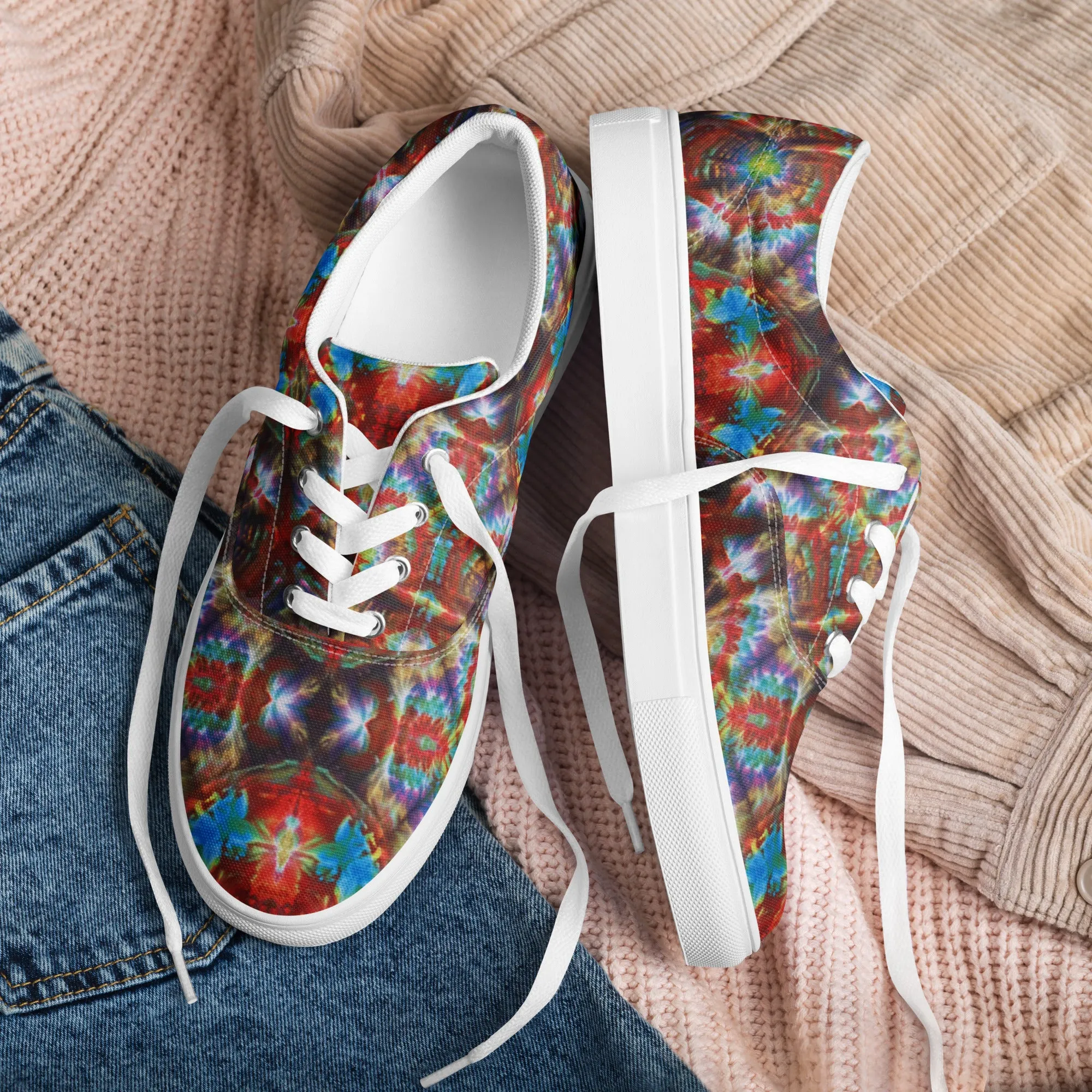 Women’s Lace-Up Canvas Shoes