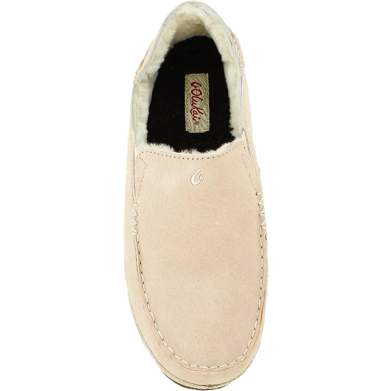 Women's OluKai Nohea Slipper Coral Rose Nubuck