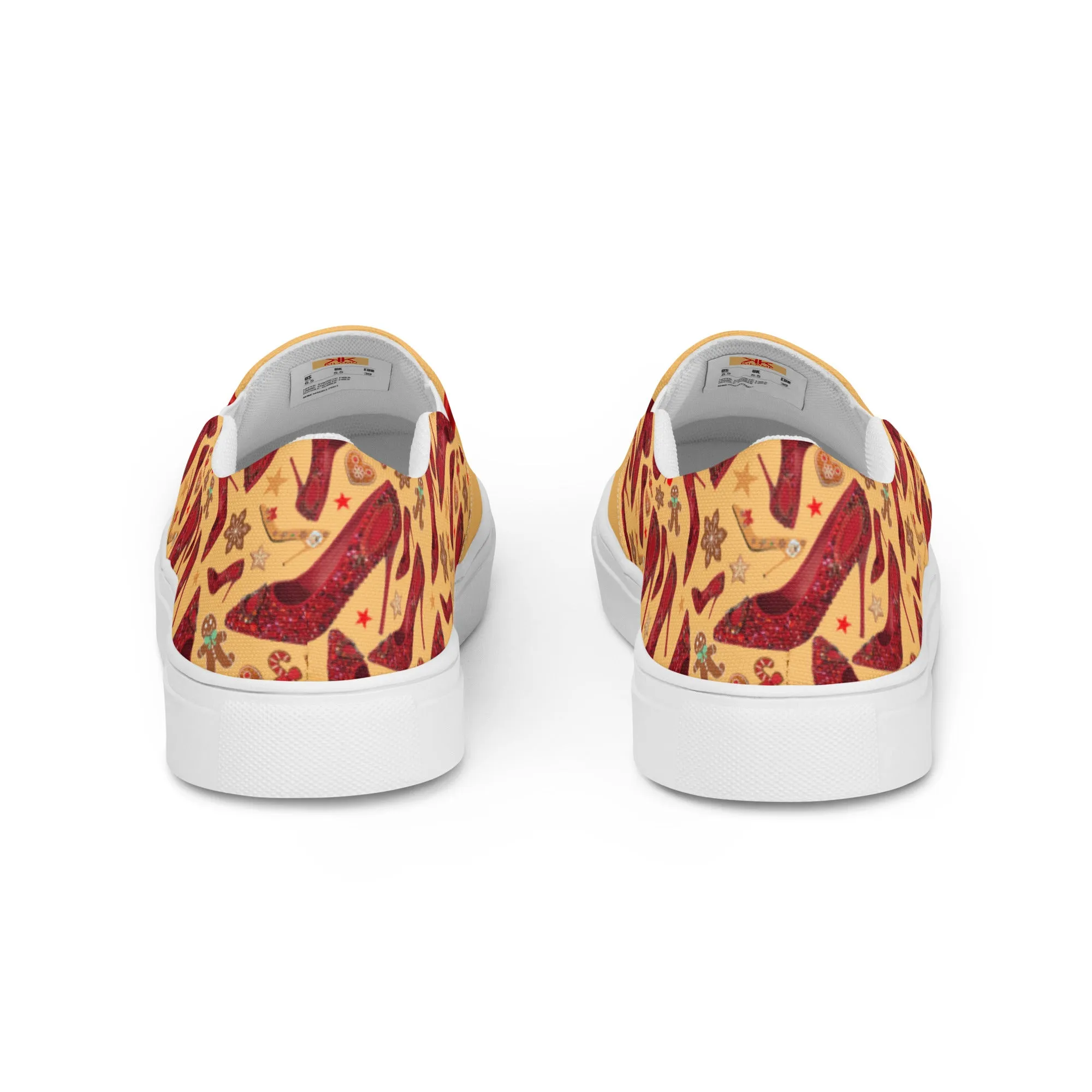 Women’s slip-on canvas shoes 'Ginger bread'