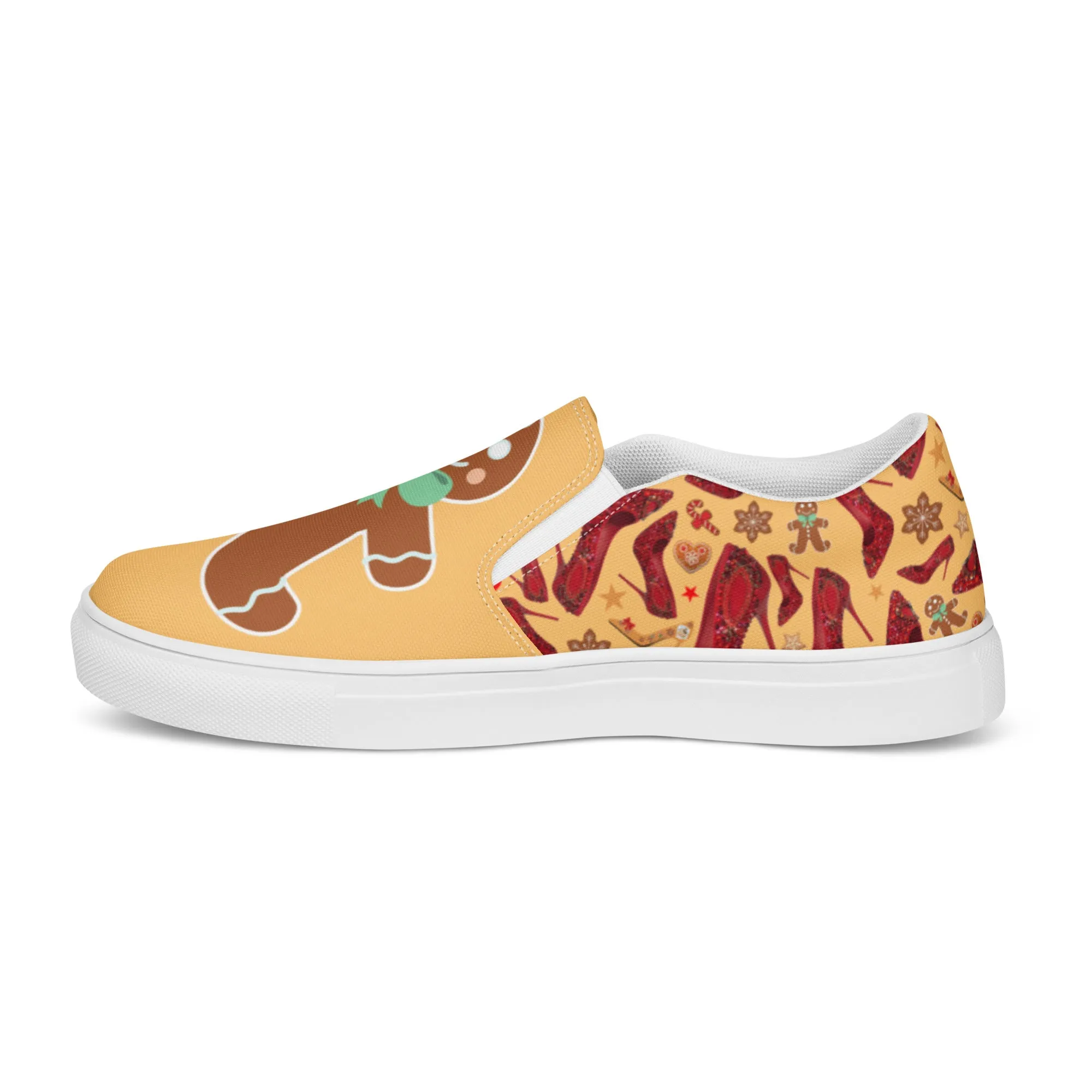 Women’s slip-on canvas shoes 'Ginger bread'
