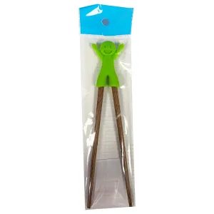 Wooden Chopstick with Helper ~ 学习筷子