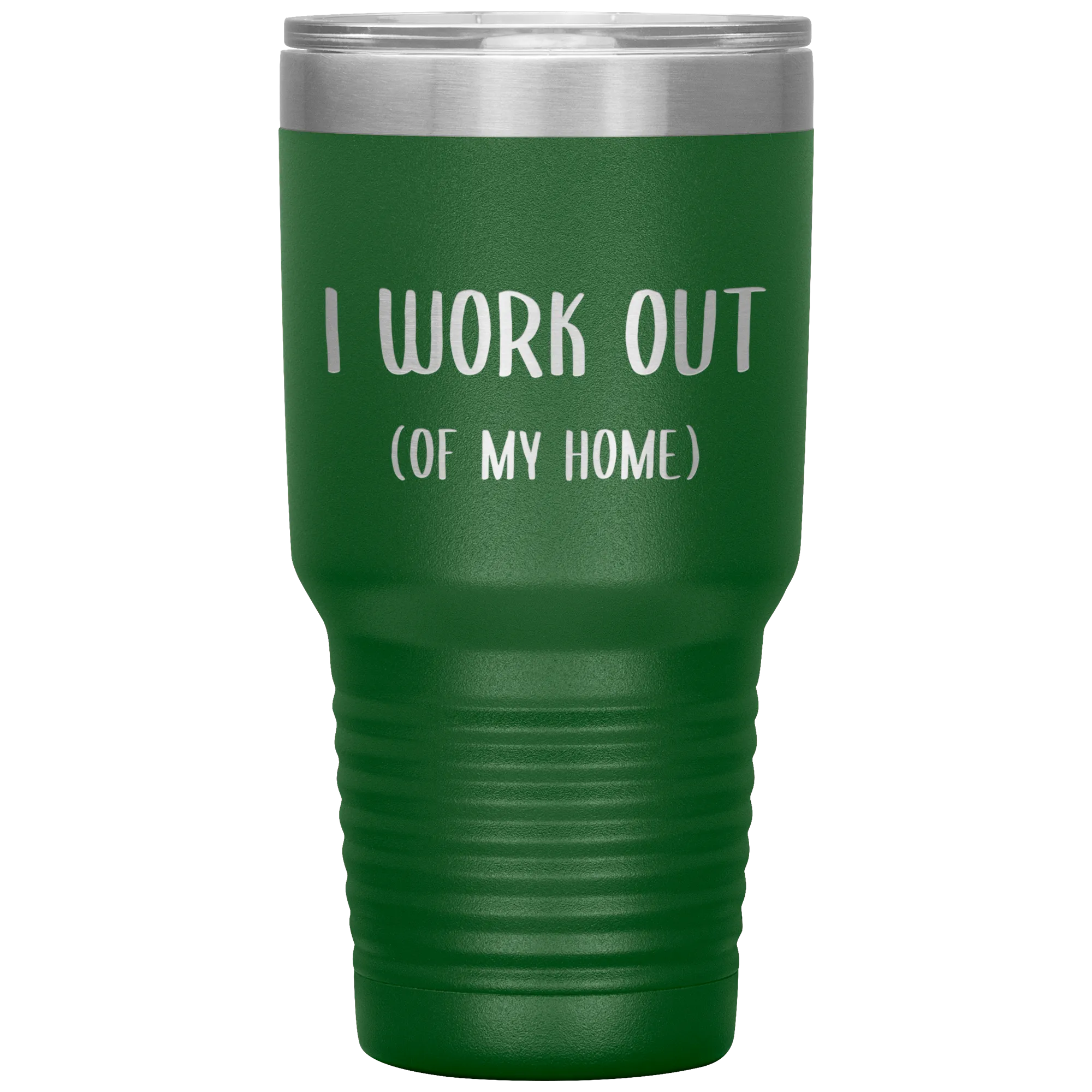 Work From Home Gift I Work Out Of My Home Office Entrepreneur WAHM Life WFH Tumbler Insulated Travel Coffee Cup BPA Free