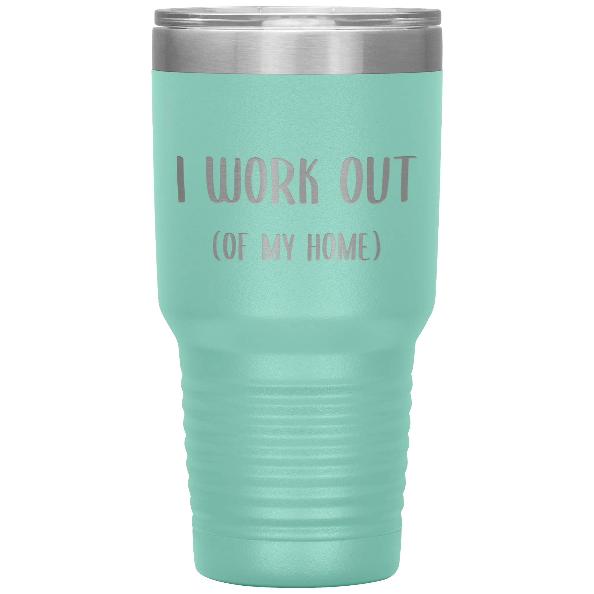Work From Home Gift I Work Out Of My Home Office Entrepreneur WAHM Life WFH Tumbler Insulated Travel Coffee Cup BPA Free