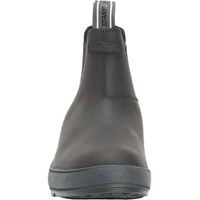 Xtratuf Men's Legacy Waterproof Slip Resist Leather Chelsea Boot -Black- LCM000