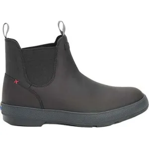 Xtratuf Men's Legacy Waterproof Slip Resist Leather Chelsea Boot -Black- LCM000