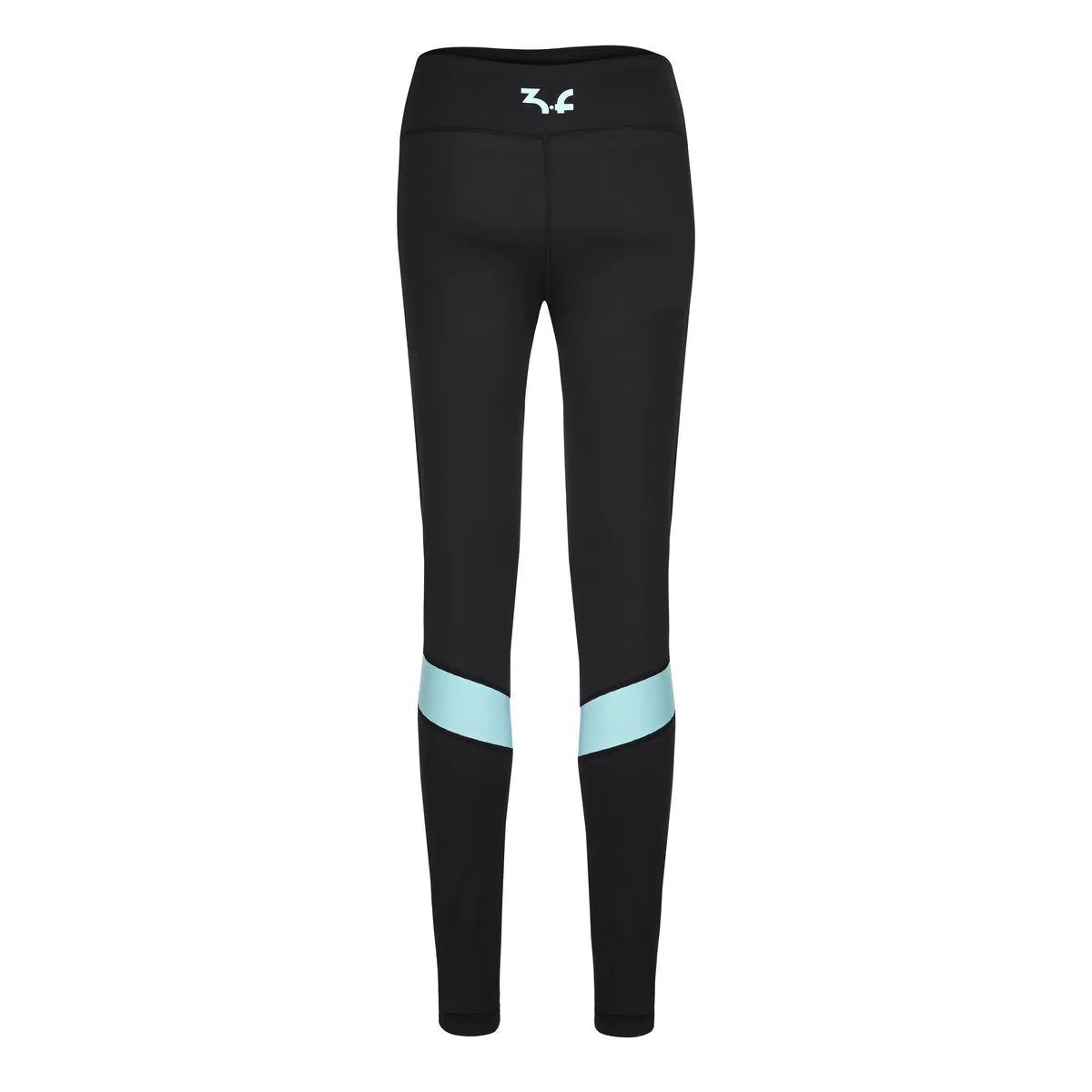 Your workout legging "Femke" with faux leather scrunches
