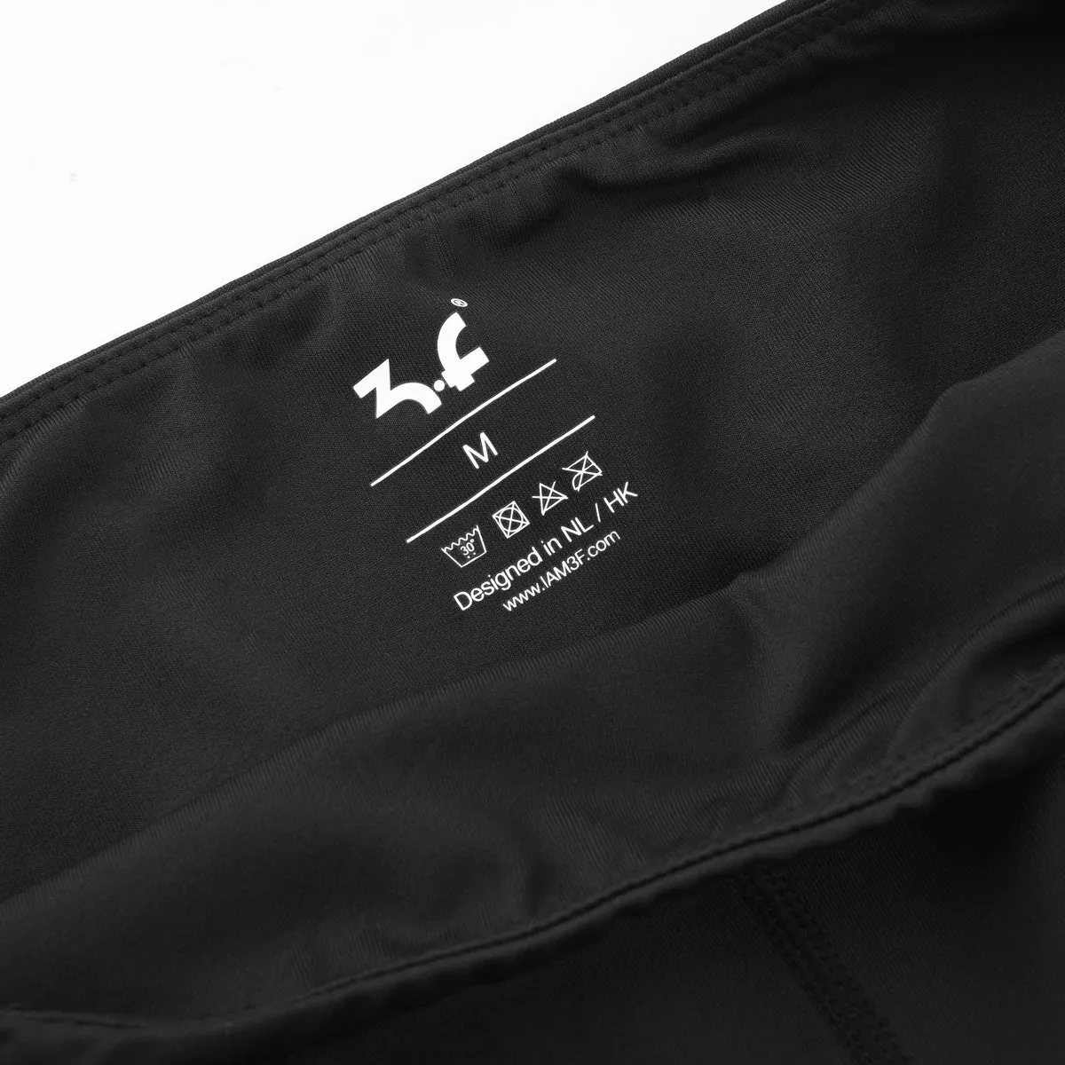 Your workout legging "Femke" with faux leather scrunches